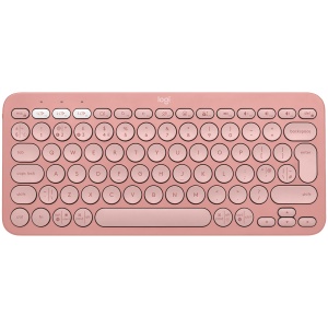 LOGITECH Pebble Keys 2 K380s - TONAL ROSE - (US) INTL - BT - N/A - INTNL-973 - UNIVERSAL "920-011853"