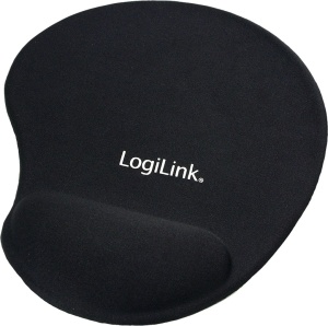 MousePAD LOGILINK, cauciuc si gel, 300 x 220 x 3 mm, negru, "ID0027"