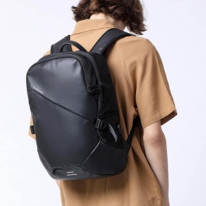Rucsac Laptop 16 inch, Basekit TC102, Multicompartimentat, Oxford Cloth, Negru - Img 7