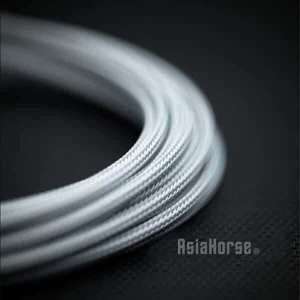 Set Prelungire Cabluri Sursa ATX, Asiahorse Modding Sleeve, Kit Extender, Mesh Textil, 30 cm, 18AWG, Alb - Img 7