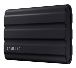 SSD. Externe Samsung MU-PE4T0S/EU- 4TB - Portable  T7 Shield USB 3.2, Black "MU-PE4T0S/EU" - 3