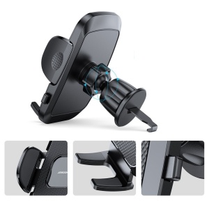 Suport Auto pentru Telefon, Joyroom, Prindere pe Grila de Ventilatie, Ajustare Unghi 360 Grade, Negru - Img 3