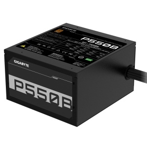 SURSA GIGABYTE , 550 W, ATX 12V V2.31, fan 120 mm x 1, 80 Plus Bronze, "GP-P550B" (timbru verde 2 lei) - 2