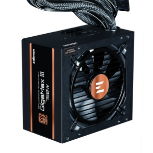 SURSA Zalman "GV3", 750W,  certificare 80 Plus Bronze, non-modular,  fan 120mm, negru, "ZM750-GV3" (timbru verde 2 lei) - 2