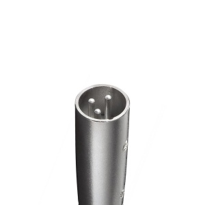 Adaptor Audio, Basekit, Conector XLR Tata la RCA Mama, Argintiu - Img 2