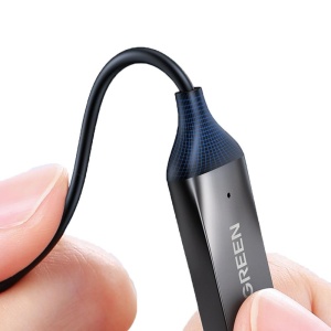 Adaptor Bluetooth Jack 3.5mm, Ugreen CM309, Alimentare USB si Convertor Audio Wireless, Negru [RESIGILAT] - Img 4