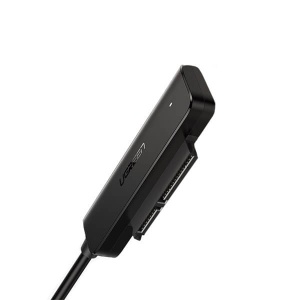 Adaptor Sata la USB 3.0 pentru Hdd Ssd 2.5 inch, Ugreen 70609, 5 Gbps, SATA 7+15 pini, Negru - Img 2