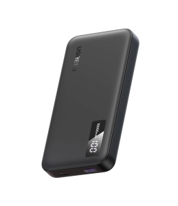 Baterie Externa 10000mAh, 20W, Ugreen PB311, 1x USB-A, 1x USB-C, PD3.0, Afisaj Digital, Suport, Negru