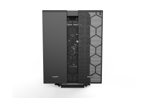CARCASA be quiet! "SILENT BASE 802", Middle Tower,ATX, fara sursa, 3xfan,USB 3.2 gen 1 x 3,USB Type-C x 1, audiox2,PSU shroud, 7+2 sloturi expansiune, iluminare , negru "BG039"  - 3