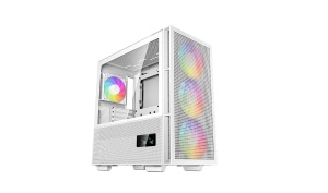 CARCASA DeepCool "CH560 DIGITAL WH", Middle Tower, ATX, fara sursa, sticla securizata,4 ventilatoare incluse,iluminare RGB, alb, USB 3.2 gen 1 x 1, USB Type-C x 1,Jack 3.5mm "R-CH560-WHAPE4D-G-1 " - 1
