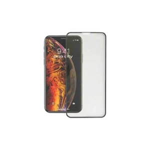 Folie Sticla Protectie Privacy de 0.3 mm cu Rama, pentru iPhone 13 Mini, Negru