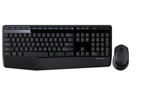 KIT wireless LOGITECH, tastatura wireless + mouse wireless, black, "MK345" "920-006489"  - 2