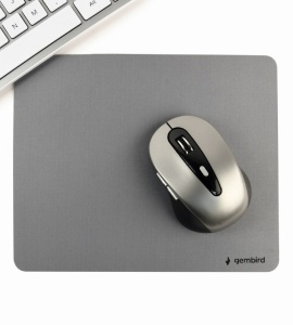 MousePAD GEMBIRD, cauciuc si material textil, 220 x 180 x 3 mm, gri, "MP-S-G" - 3