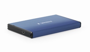 RACK extern GEMBIRD, pt HDD, 2.5 inch, S-ATA, interfata PC USB 3.0, aluminiu, albastru, "EE2-U3S-3-DB"   - 1
