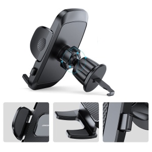 [RESIGILAT] Suport Auto pentru Telefon, Joyroom, Prindere pe Grila de Ventilatie, Ajustare Unghi 360 Grade, Negru - Img 3