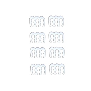 Set Organizatoare Cabluri Sleeve, Basekit, 4 x 24 Pini, 12 x 8 Pini, 8 x 6 Pini, White - Img 7