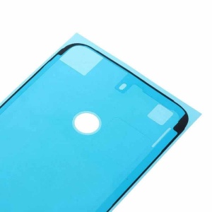 Sticker Adeziv Display, Rama Silicon Waterproof pentru iPhone 7, 8, SE 2020, Set 5 bucati - Negru