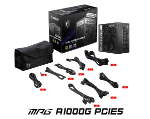 SURSA MSI MPG A1000G PCIE5 80+ GOLD "MPG A1000G PCIE5" (timbru verde 2 lei) - 5