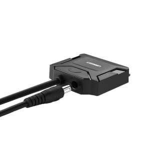 Adaptor Sata la USB 3.0 pentru Hdd Ssd 3.5 si 2.5 inch, Ugreen 20611, 5 Gbps, SATA 7+15 pini, Priza, Negru - Img 2
