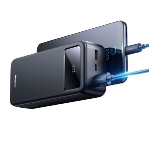 Baterie Externa 30000mAh, 22.5W, McDodo 4240, 2x USB-A, 1x USB-C, QC, PD, Display LED, Negru - Img 3