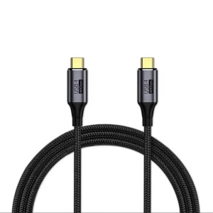 Cablu de date USB Type-C 4.0, Basekit, PD 100W, 40Gbps, 8K 60Hz, 1.2m, Negru - Img 5