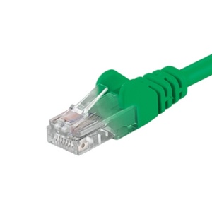 Cablu Ethernet RJ45, Patch Cord UTP Cat.6, Basekit, Verde