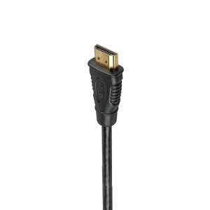 Cablu HDMI 1.3 T/T, Basekit, 4K @30Hz, AWG26, Conectori Auriti, 15m, Negru - Img 4