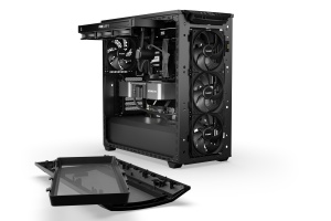 CARCASA be quiet! "SHADOW BASE 800", Middle Tower, ATX, fara sursa, 3xfan,USB 3.2 gen 1x2,USB Type-C x 1,audio+mic,PSU shroud, 7 sloturi expansiune, iluminare , negru, "BGW60"  - 6