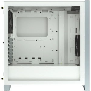 CARCASA CORSAIR Middle Tower, ATX, "4000D", fara sursa,sticla securizata,fanx2, USB 3.0x2, USB 3.1 gen 2 Type-Cx1, Jack 3.5 mmx1, mesh filtrare praf,alb "CC-9011201-WW"  - 3