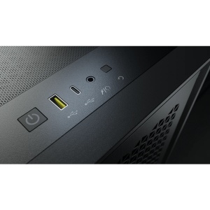 CARCASA CORSAIR Middle Tower,ATX, "4000D",fara sursa,sticla securizata,fanx2,USB 3.0x2,USB 3.1 gen 2 Type-C x 1,Jack 3.5 mmx1,mesh pt. filtrare praf,negru, "CC-9011200-WW"  - 3