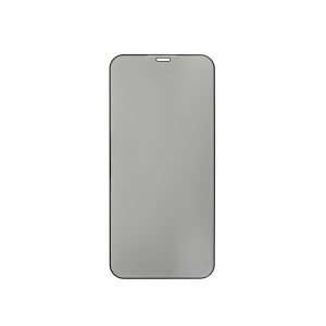 Folie Sticla Protectie Anti-Spy iPhone 12/12 Pro, Prio Japanese Privacy Glass, 3D Full Glue 9H, Rama Antisoc - Img 2