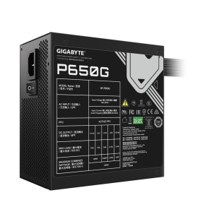 GIGABYTE GP-P650G 650W 80 PLUS BR "GP-P650G" (timbru verde 2 lei) - 5