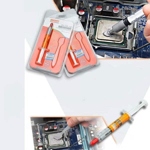 Pasta Termoconductoare Jakemy SW02, 6W/m-k, Seringa 3g, Spatula Aplicare - Img 3
