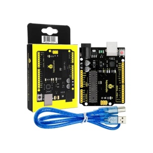 Placa Dezvoltare ATmega328P-PU, Keyestudio, Uno V4.0, Compatibila cu Arduino, Negru - Img 2