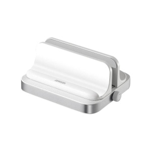 [RESIGILAT] Suport Vertical Portabil pentru Laptop 10-40 mm Grosime, Joyroom, Alb