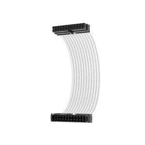 Set Prelungire Cabluri Sursa ATX, Asiahorse, 1x 24 Pini ATX, 3x 6+2 Pini GPU, 2x 4+4 Pini CPU, Mesh Textil, 18AWG, Alb, 30cm - Img 5