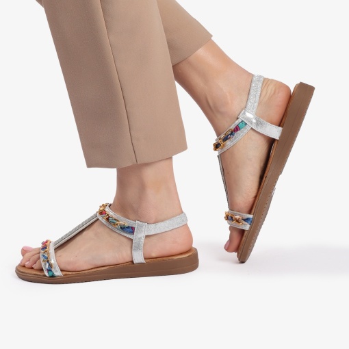 Sandale dama din Piele Ecologica LF0149 - Img 3