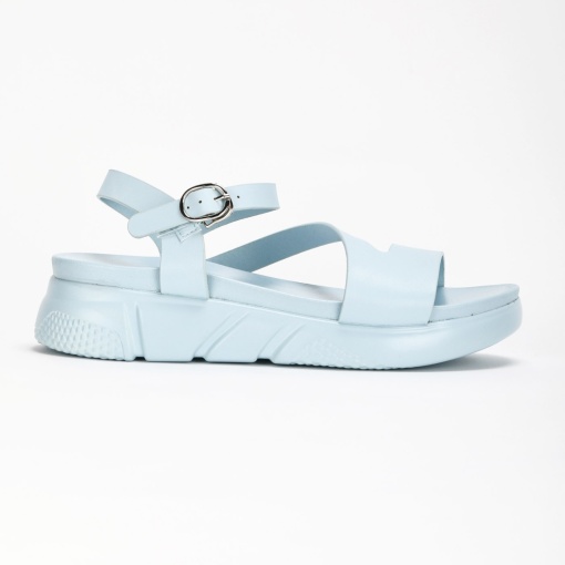 Sandale dama din Piele Ecologica LF0211 Albastru - Img 2