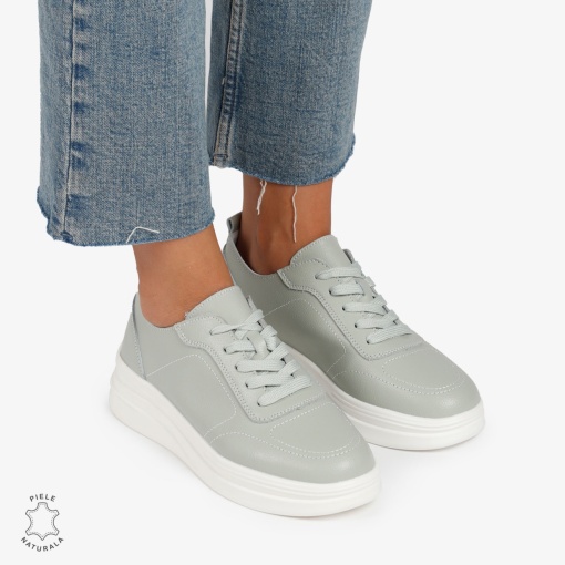 Pantofi Casual de dama din Piele Naturala LF1206 BARILLA - Img 2