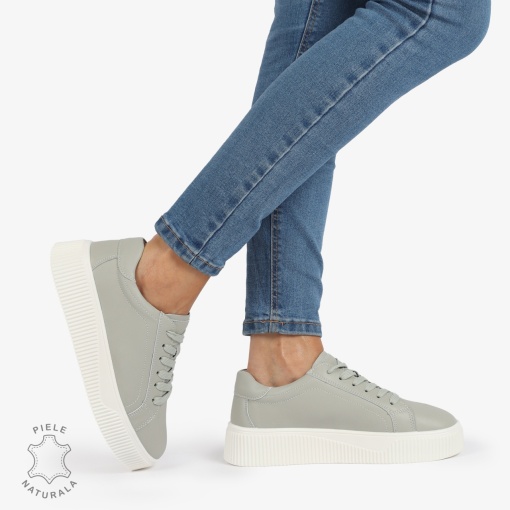 Pantofi Casual de dama din Piele Naturala LF1222 BARILLA - Img 3