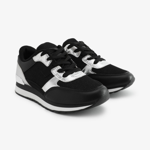SNEAKERS dama din piele ecologica LF0706 ARGINTIU - Img 3