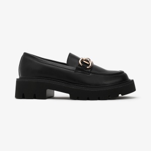 Mocasini dama din Piele Ecologica LF0548 NEGRU - Img 2
