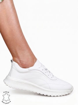 Pantofi damă din piele naturală cu aspect elegant LF1816 - Img 2