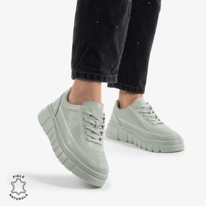 PANTOFI CASUAL DE DAMA DIN PIELE NATURALA LF0767 BARILLA - Img 3