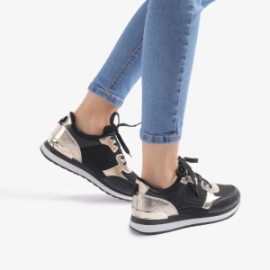 SNEAKERS dama din piele ecologica LF0706 AURIU - Img 2