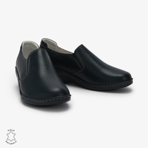 Mocasini Dama din Piele naturală LF0118 NAVY