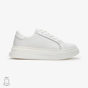 Pantofii casual de dama din piele naturală cu șiret comozi și versatili LF1447 - Img 2