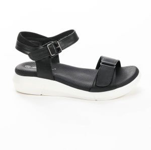 Sandale dama din Piele Ecologica LF0220 Negru - Img 3