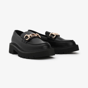 Mocasini dama din Piele Ecologica LF0548 NEGRU - Img 3