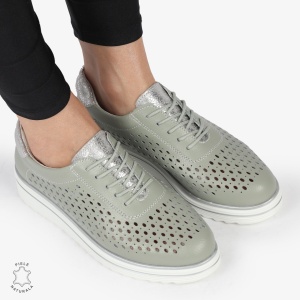Pantofi Casual dama din piele naturala Perforati LF0782 BARILLA